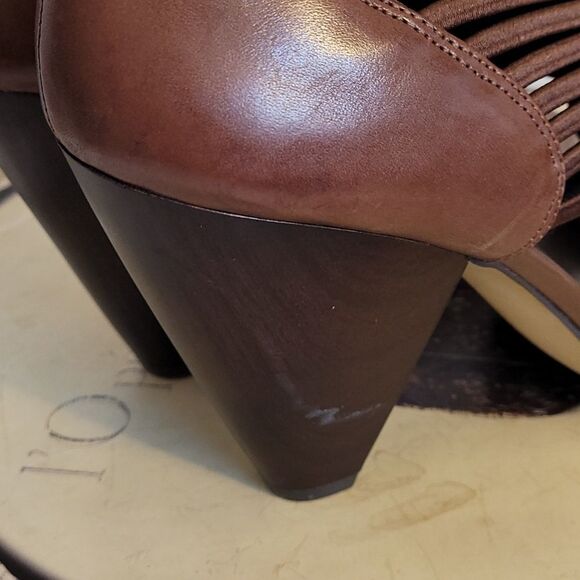 - - Vince Camuto beaded  leather Shoes - Picture 7 of 14